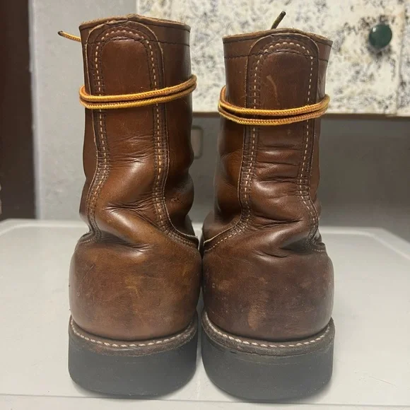 Vtg iron ranger Redwing boots Steel toe size 11 B - Picture 5 of 10